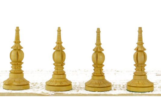 Wooden Chess Pieces Only, Tournament Chess Pieces Set for Wooden Chess Board, Made in Rosewood & Boxwood (Note - Chess Board & Storage Box Not Included),