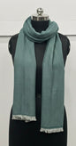 Unisex Fisherman Style Green &  mélange Winter Muffler Scarf