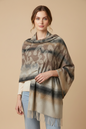 Classic Beige Multi Shawl Stole – Elegant Winter Wrap