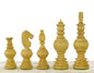 5" Gigantic Globe Series Hand Carved Chess Pieces Only Set