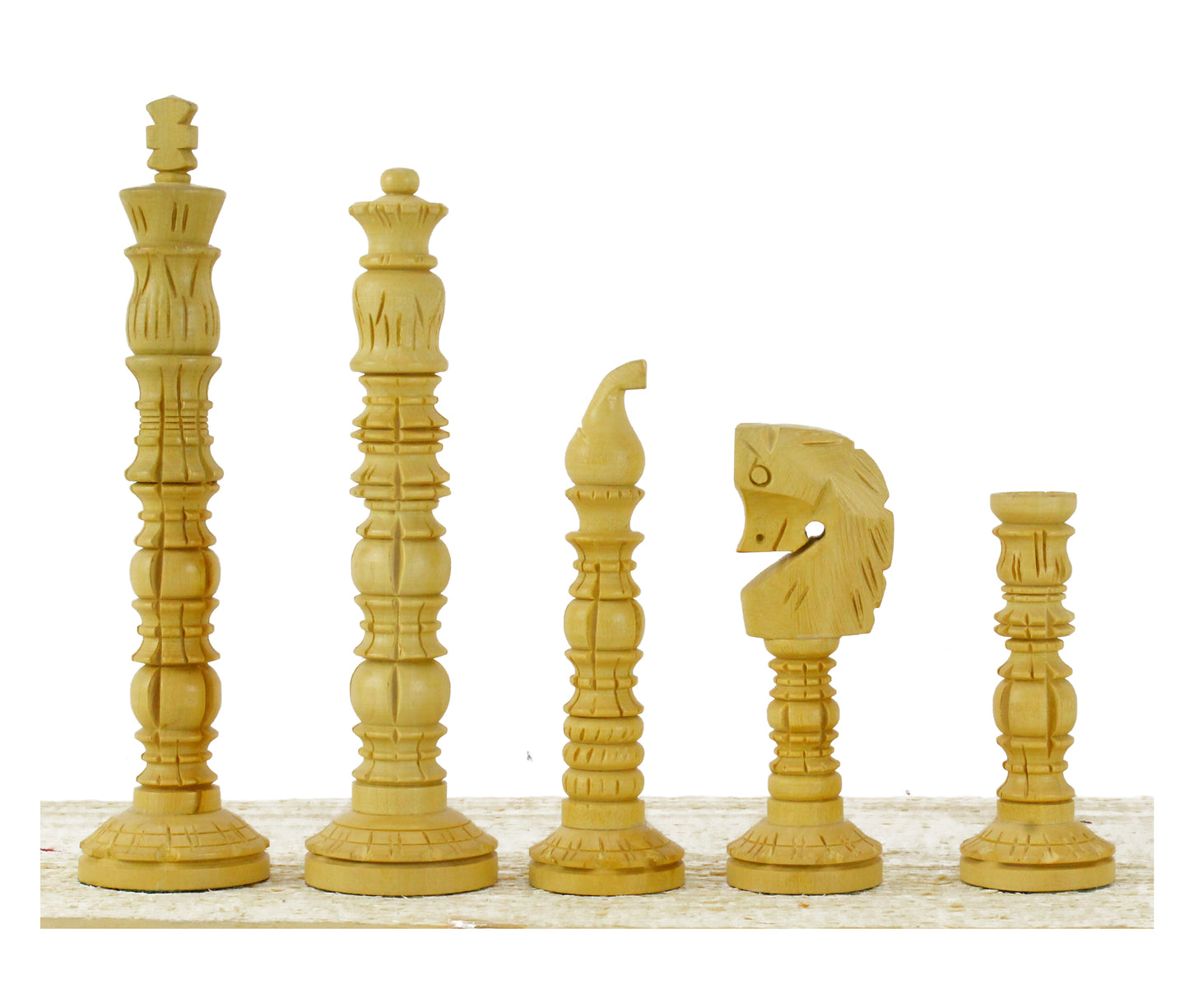 Wooden Chess Pieces Only, Tournament Chess Pieces Set for Wooden Chess Board, Made in Rosewood & Boxwood (Note - Chess Board & Storage Box Not Included),