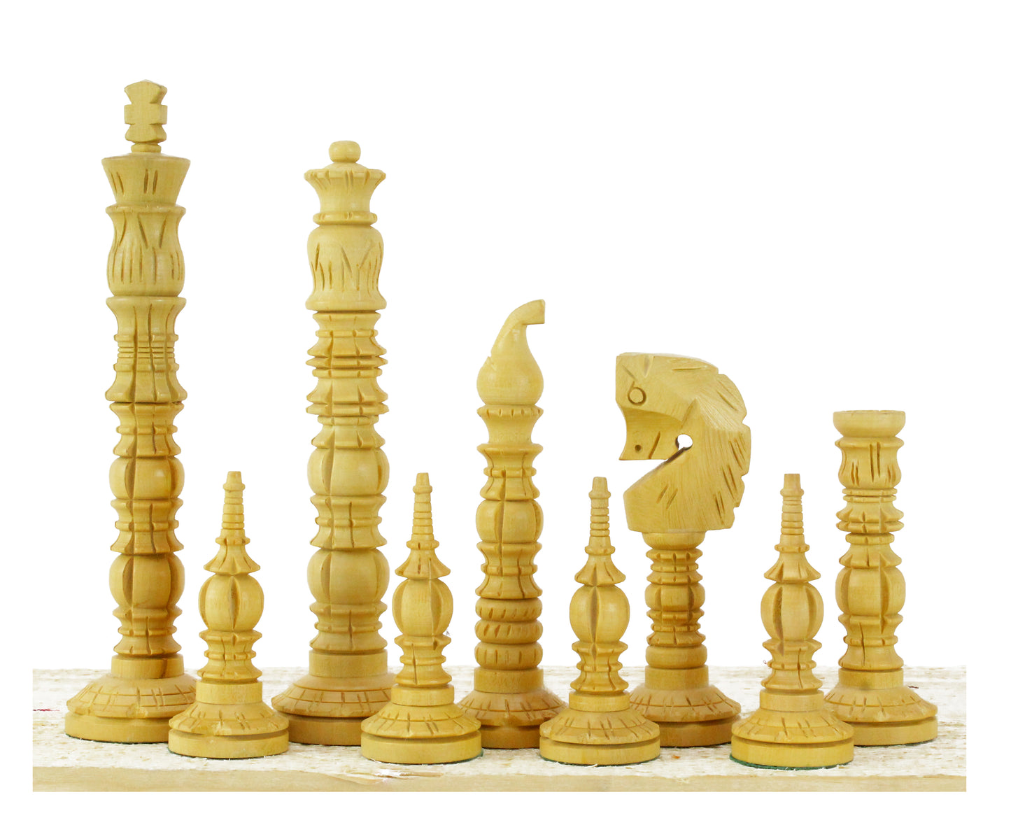 Wooden Chess Pieces Only, Tournament Chess Pieces Set for Wooden Chess Board, Made in Rosewood & Boxwood (Note - Chess Board & Storage Box Not Included),