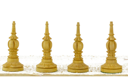 Wooden Chess Pieces Only, Tournament Chess Pieces Set for Wooden Chess Board, Made in Rosewood & Boxwood (Note - Chess Board & Storage Box Not Included),