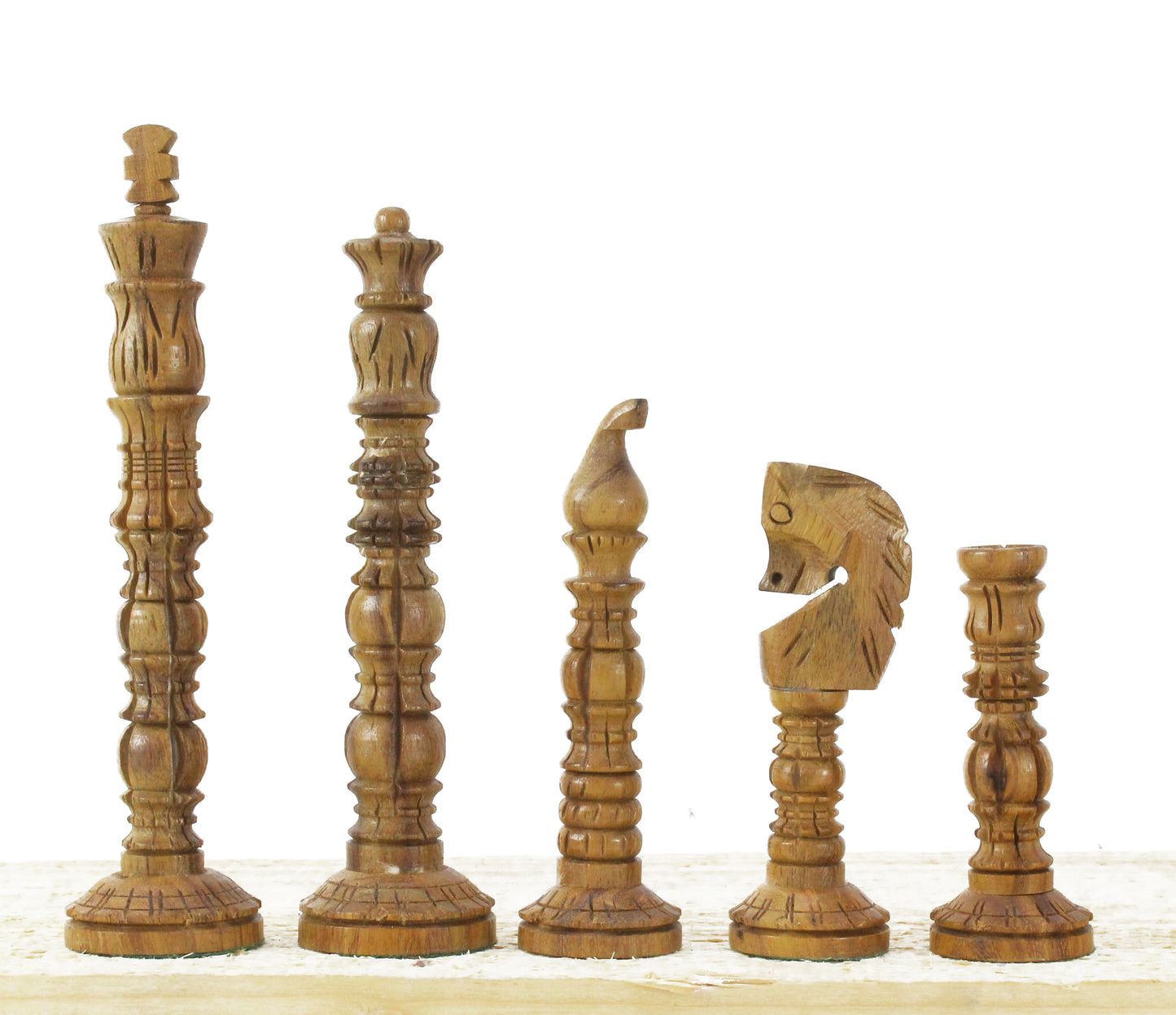 Wooden Chess Pieces Only, Tournament Chess Pieces Set for Wooden Chess Board, Made in Rosewood & Boxwood (Note - Chess Board & Storage Box Not Included),