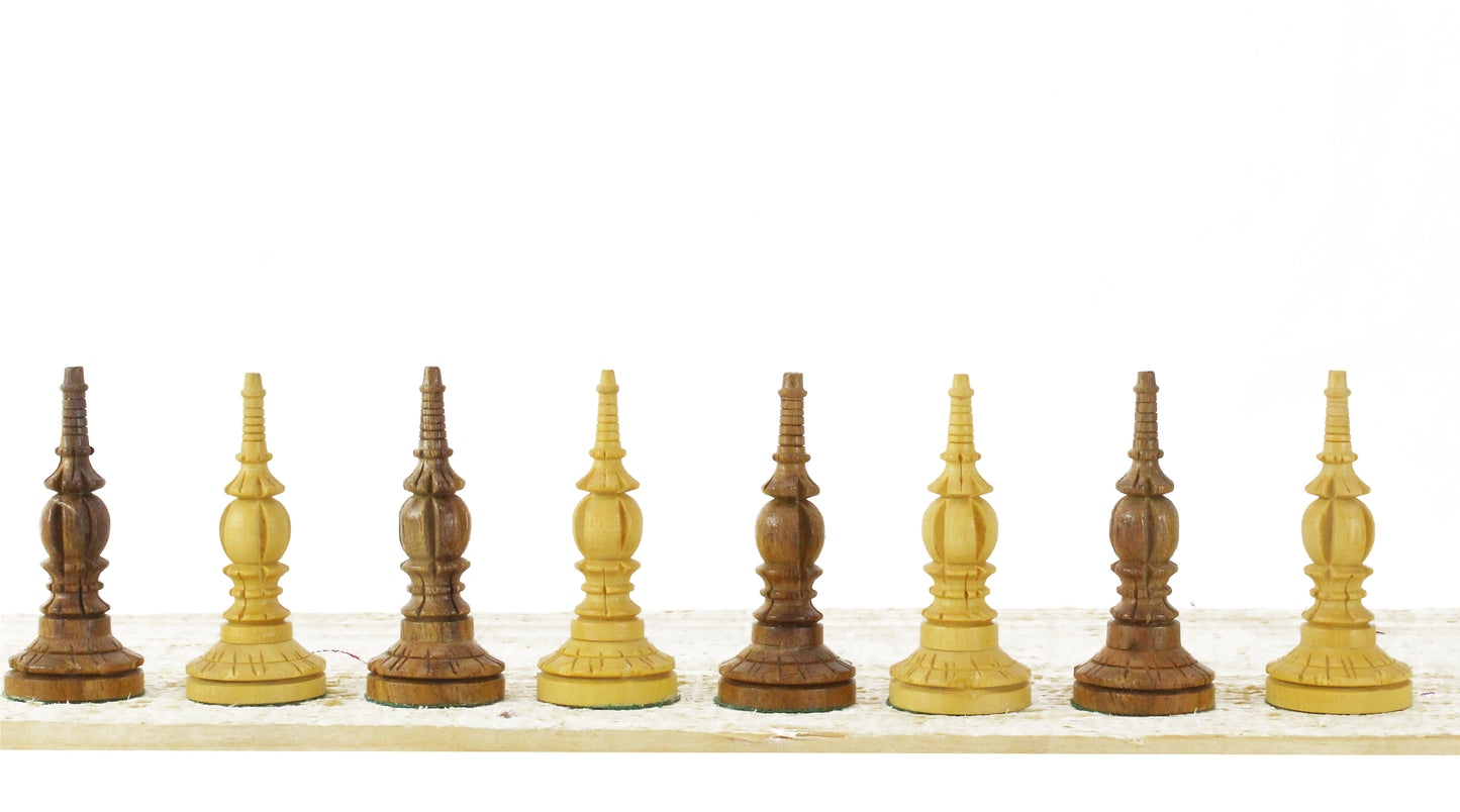 Wooden Chess Pieces Only, Tournament Chess Pieces Set for Wooden Chess Board, Made in Rosewood & Boxwood (Note - Chess Board & Storage Box Not Included),