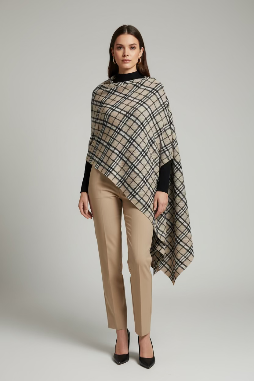 neutral and moody feel, focusing on that beautiful grey and black grid with just a hint of blush peeking through at the bottom. It feels very high-end and versatile.